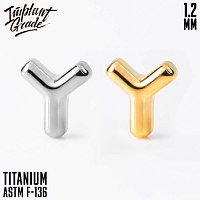 Накрутка Letter Y Gold 1.2 мм